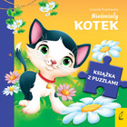 Książka z puzzlami Nieśmiały kotek