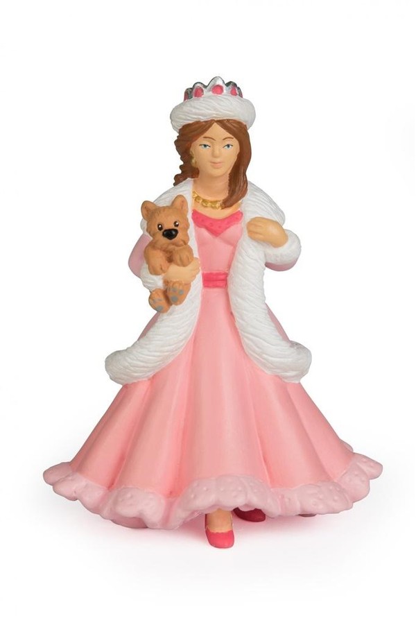 Figurka Księżniczka z psem