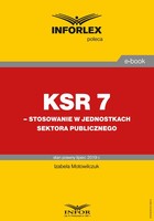 KSR 7 &#8211; stosowanie w jednostkach sektora publicznego - pdf