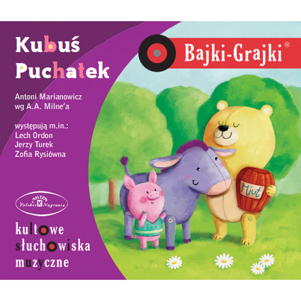 Kubuś Puchatek bajka muzyczna Audiobook CD Audio Bajki-Grajki