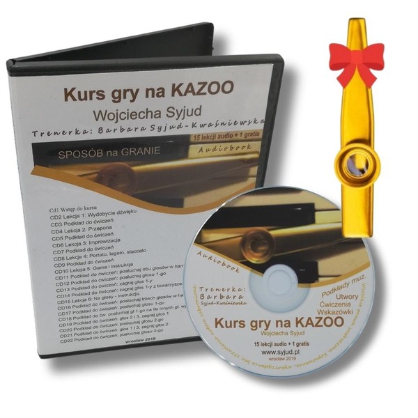 Kurs gry na kazoo Książka audio CD/MP3