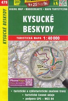 Kysucke Beskydy Hiking Map / Wanderkarte / Mapa Turystyczna Skala: 1:40 000