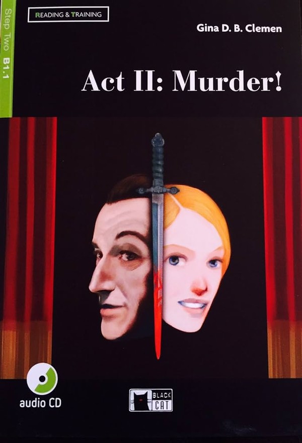 LA Act II: Murder! książka + CD audio B1.1