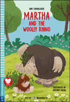 LA Martha and the Wolly Rhino książka + audio online Kinder Garten First