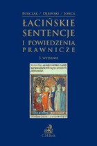 Łacińskie sentencje i powiedzenia prawnicze. Wydanie 3 - pdf