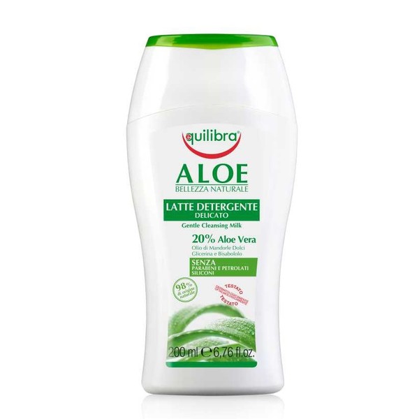 Łagodne mleczko do demakijażu Aloe Vera