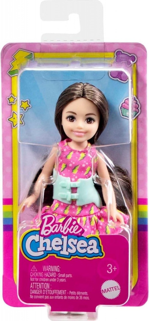 Lalka Barbie Chelsea skolioza HKD90