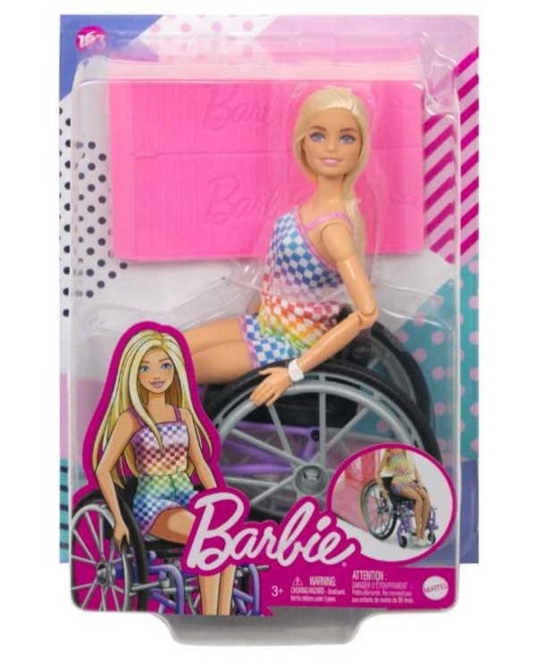 Lalka Barbie Na wózku