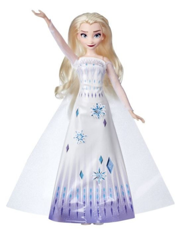 Lalka Frozen 2 Elsa z suknią do kolorowania