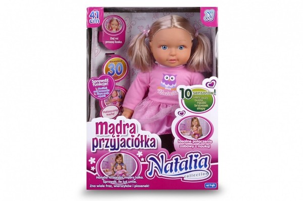 Lalka Natalia Mądra Przyjaciółka 41 cm