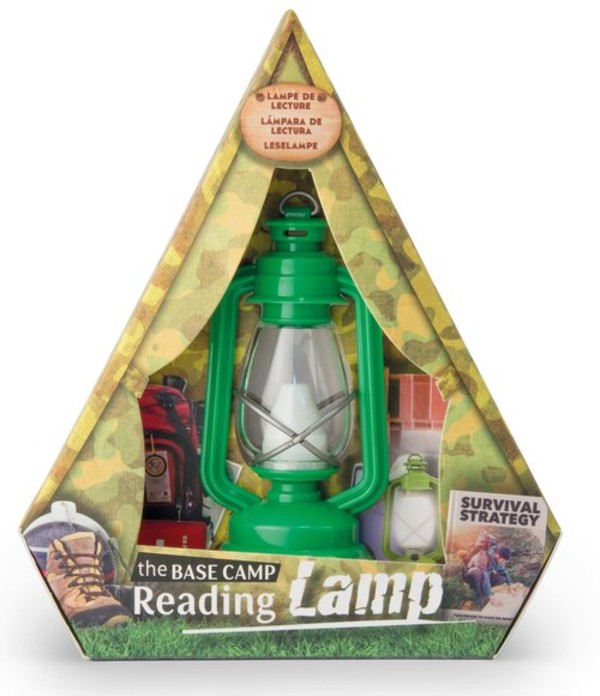 Lampka do czytania zielona