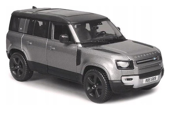 Land Rover Defender 2022 silver 1:24