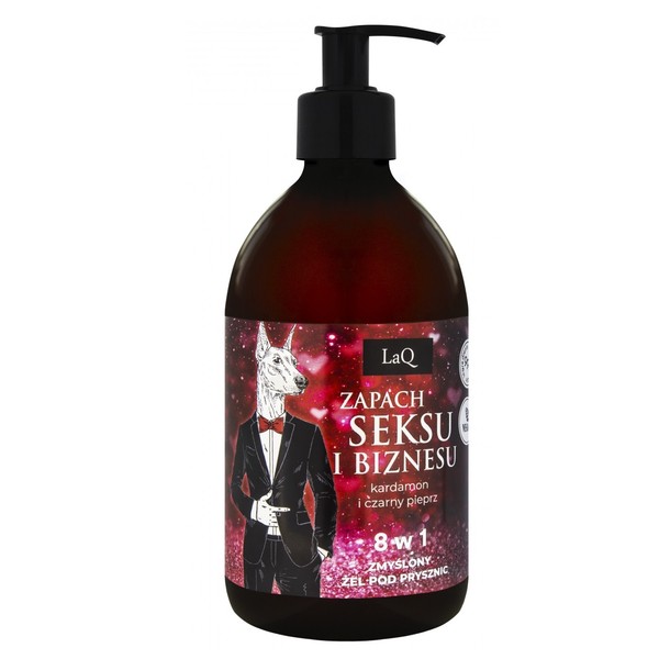 Doberman Edycja Walentynkowa Żel pod prysznic o zapachu seksu i biznesu 8w1