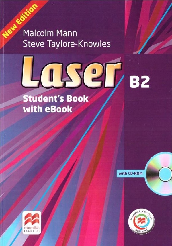 Laser 3rd edition B2. Student`s Podręcznik + CD + eBook + Practice Online