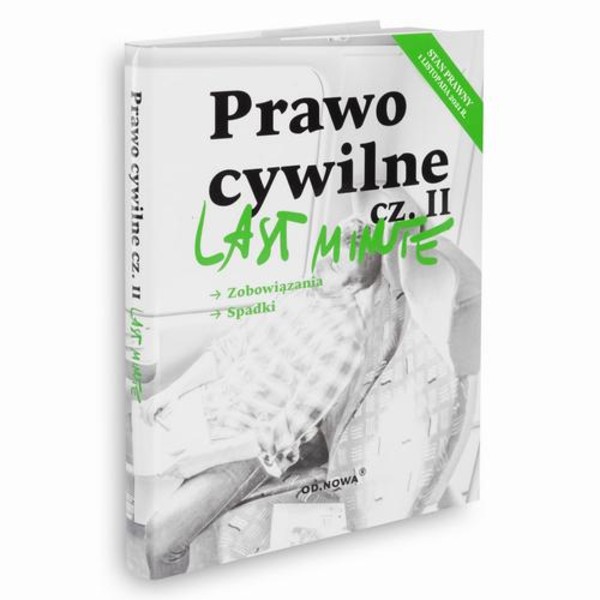 Last Minute Prawo Cywilne Część 2 2021 - pdf