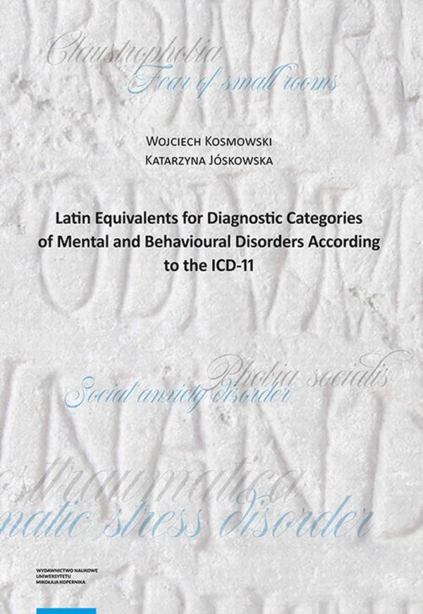 Latin Equivalents for Diagnostic Categories of Mental and Behavioural Disorders According to the ICD-11 - pdf