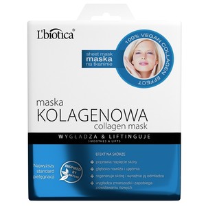 Maska kolagenowa na tkaninie - wygładza & liftinguje