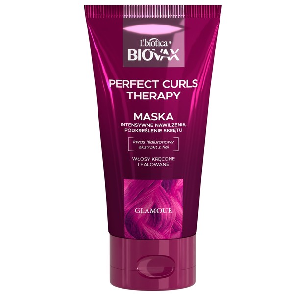 Biovax Glamour Perfect Curls Therapy Maska do włosów kręconych i falowanych