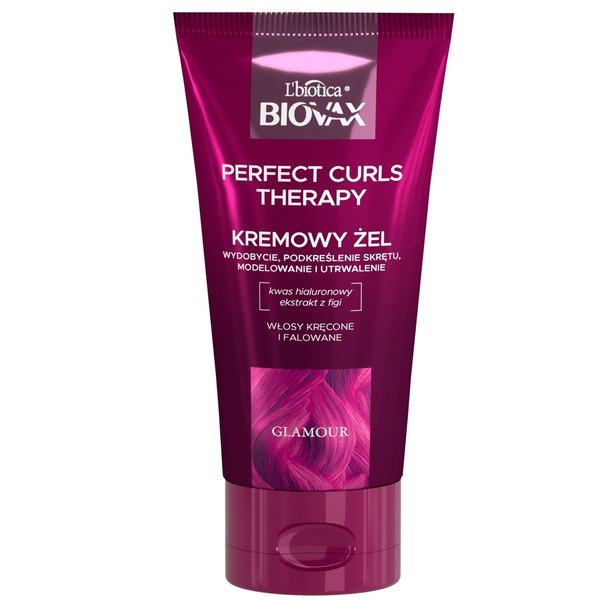 Biovax Glamour Perfect Curls Therapy Żel do włosów kręconych i falowanych