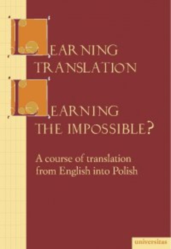 Learning translation – Learning the impossible? - pdf