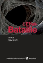 L'Effet-Bataille - 06 Surtout ne pas aboutir...; Bibliographie