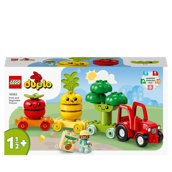 LEGO DUPLO My First Traktor z warzywami i owocami 10982