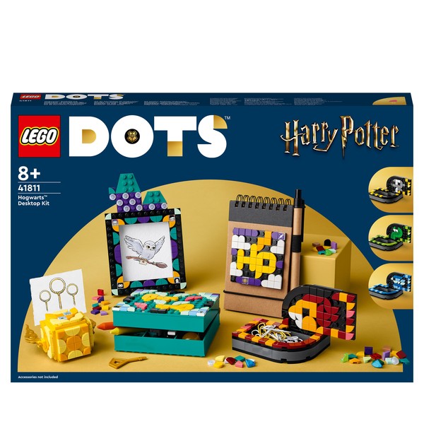 LEGO DOTS Harry Potter Zestaw na biurko z Hogwartu 41811
