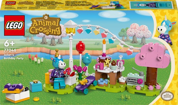 LEGO Animal Crossing Koń Julian i jego przyjęcie urodzinowe 77046