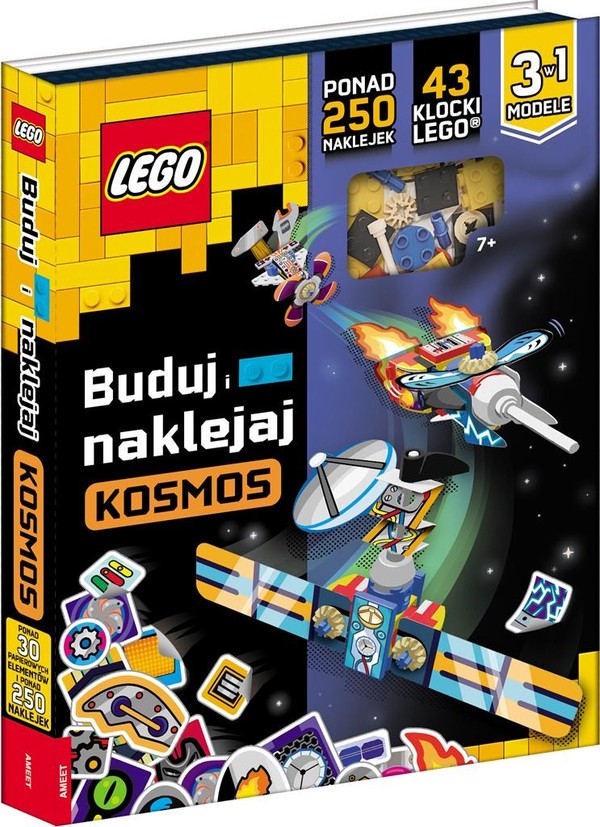 Lego Books Kosmos Buduj i naklejaj