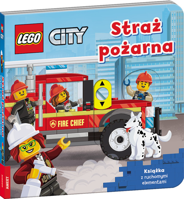 Lego city Straż pożarna Książka z ruchomymi elementami