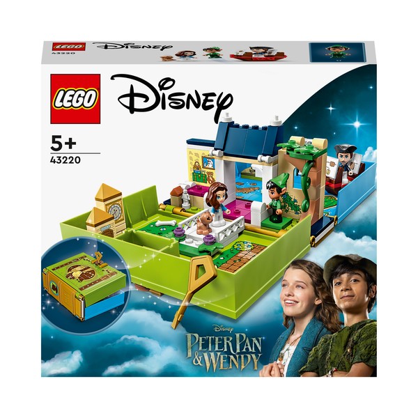 LEGO Disney Książka z przygodami Piotrusia Pana i Wendy 43220
