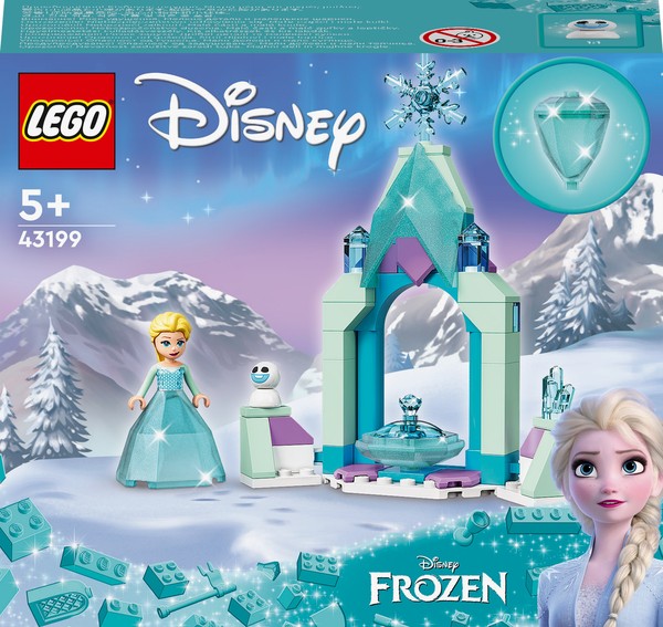 LEGO Disney Dziedziniec zamku Elzy 43199
