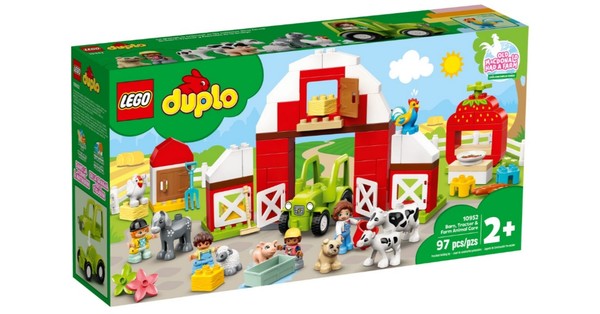 LEGO DUPLO Stodoła, traktor i zwierzęta gospodarskie 10952