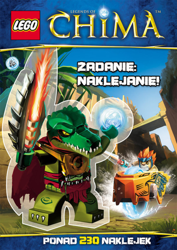 LEGO Legends of Chima Zadanie naklejanie!