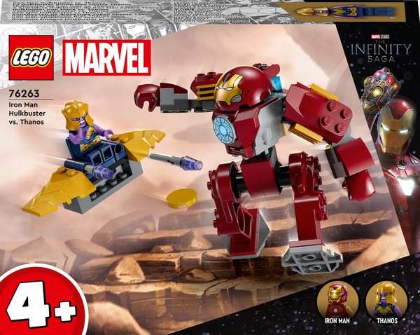 LEGO Marvel Hulkbuster Iron Mana vs. Thanos 76263