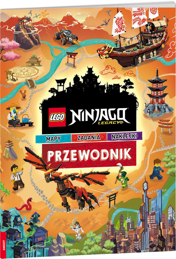 Lego Ninjago Przewodnik Mapy Zadania Naklejki
