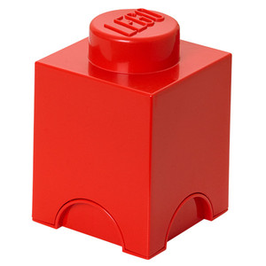LEGO Pojemnik 1 Czerwony 0068