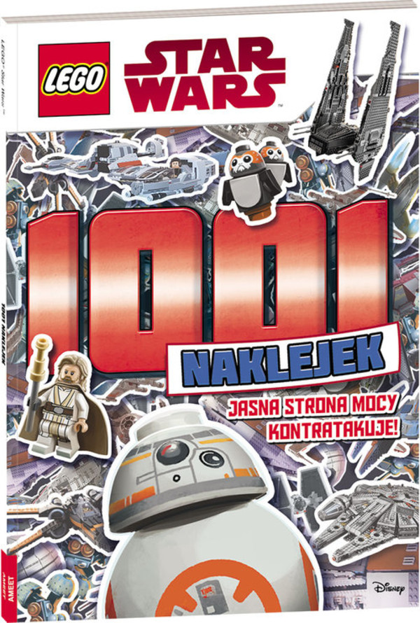 Lego Star Wars 1001 naklejek Jasna strona mocy kontratakuje!