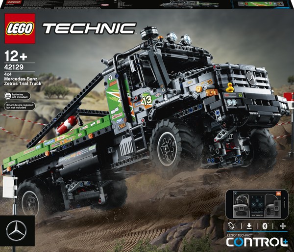 LEGO Technic Ciężarówka MercedesBenz Zetros z napędem na