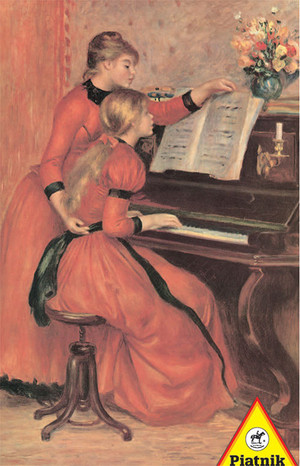Lekcja gry na pianinie Auguste Renoir