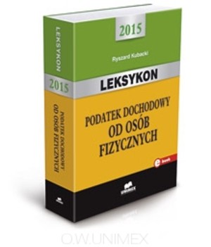 Leksykon Podatek dochodowy od osób fizycznych 2015