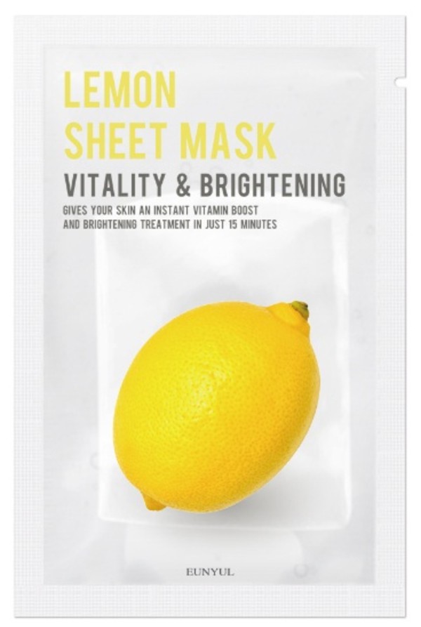 Lemon Sheet Mask Rozjaśniająca maseczka do twarzy z cytryną