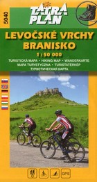 Levocske Vrchy, Branisko Travel map / Góry Lewockie, Branisko Mapa turystyczna Skala 1:50 000