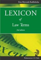 Lexicon of Law Terms - epub, pdf 2nd edition