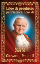 Okładka:Libro di preghiere per l\'intercessione di san Giovanni Paolo II 