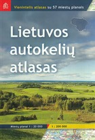 Lietuvos atlasas / Litwa Atlas samochodowy