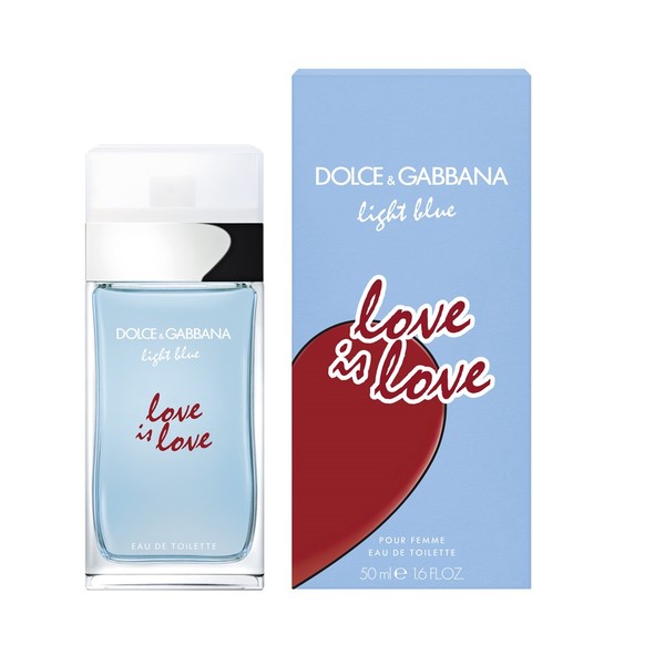 Light Blue Love Is Love Pour Femme