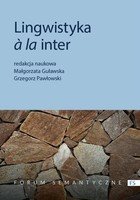 Lingwistyka a la inter - mobi, epub, pdf Status i perspektywy badań interdyscyplinarnych
