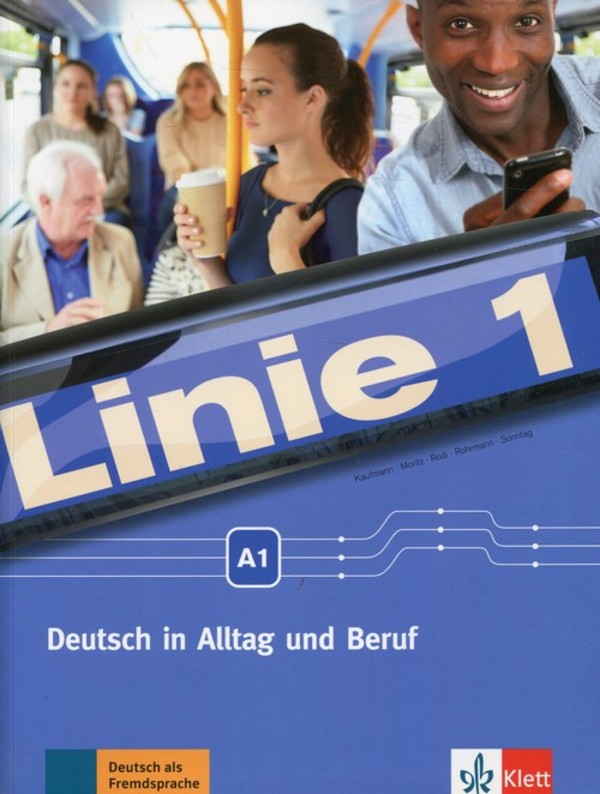 Linie 1 A1. Kurs- Podręcznik und Ubungsbuch Zeszyt ćwiczeń + DVD-ROM