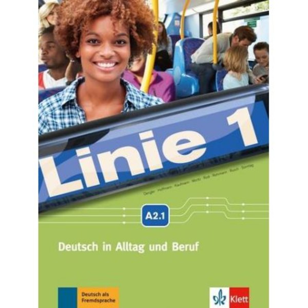 Linie 1 A2.1 Deutsch in Alltag und Beruf. Kurs- Podręcznik + Übungsbuch Zeszyt ćwiczeń + DVD-ROM
